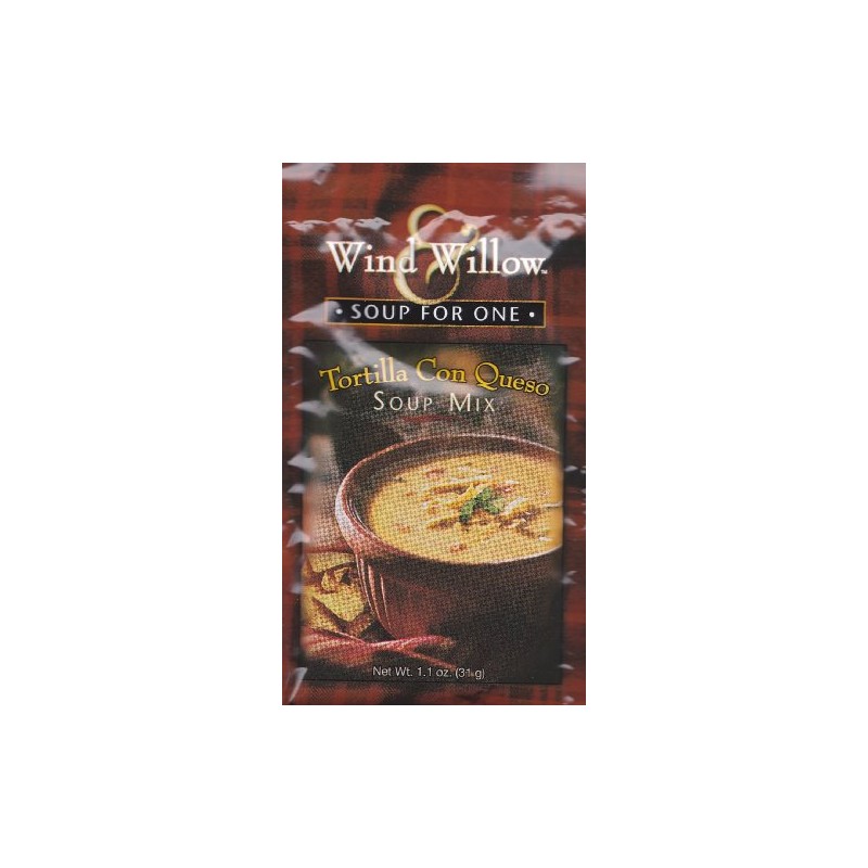 Wind & Willow Tortilla Con Queso Soup, 1.1-Ounce Pouches (Pack