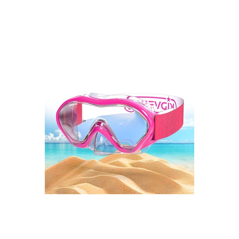 KIDVERSE Children's Snorkel Set - Diving Goggles with Snorkel -