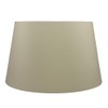 Royal Designs, Inc. Shallow Oval Hardback Lamp Shade, HB-611-14BG, Beige,