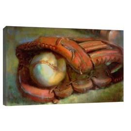 GRANDART.COM - The American Dream - Baseball and Glove #9 - Canvas Wall Art By Hall Groat II