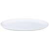 Royal Copenhagen 1016929 White Fluted Oval Dish Plate, 9.3 inches