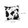 Mobestech Cow Spots Throw Pillow Covers Square Cushion Case with