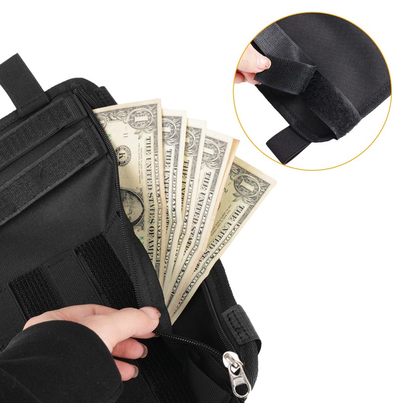 OMU 1 Pack Multi-Functional Car Sun Visor Organizer with Micro