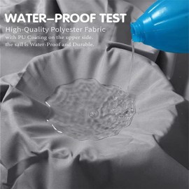 SUNNY GUARD Waterproof Sun Shade Sail 10' x 13' Sand Rectangle UV Block Sunshade for Backyard Yard Deck Patio Garden Outdoor Activities and Facility