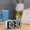 DreamSky Small Digital Alarm Clock for Bedroom, Large Big Numbers