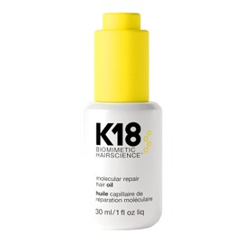 Aceite reparador de cabello K18 Home Molecular Repair hair oil 30ml | 30 ml, para todos tipos de cabello, sin peso