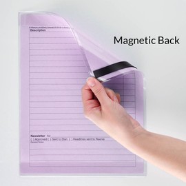 STORE SMART - Open Face Clear Frame - Magnetic-Back - 25 Pack - PE931STCM-25