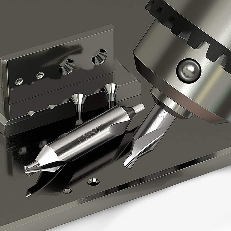 Kimlonton Center Drill 60 Degree Angle 1mm/ 1.5mm/2.5mm/3mm/4mm/5mm High Speed