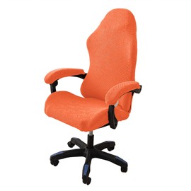 LIFEDX Gaming Chair Cover Gaming Chair Covers 4 Pieces, Gaming Chair Covers with Armrests/Chair Back Cover/Office Chair Cover, Stretchable, Removable, Washable for Computer Chair, Gaming Chair, No