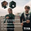TIYA Running Vest Phone Holder with Light - Waterproof, Touchscreen