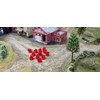 Bolt Action Warlord Pin Markers Bagged - Plastic