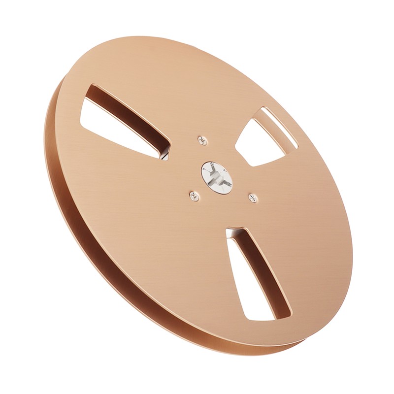 1/4 7 Inch Empty Tape Reel Aluminum Alloy 3 Hole