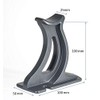 Valdern" Pair of Grey Anthracite Universal Traditional Column Radiator Support
