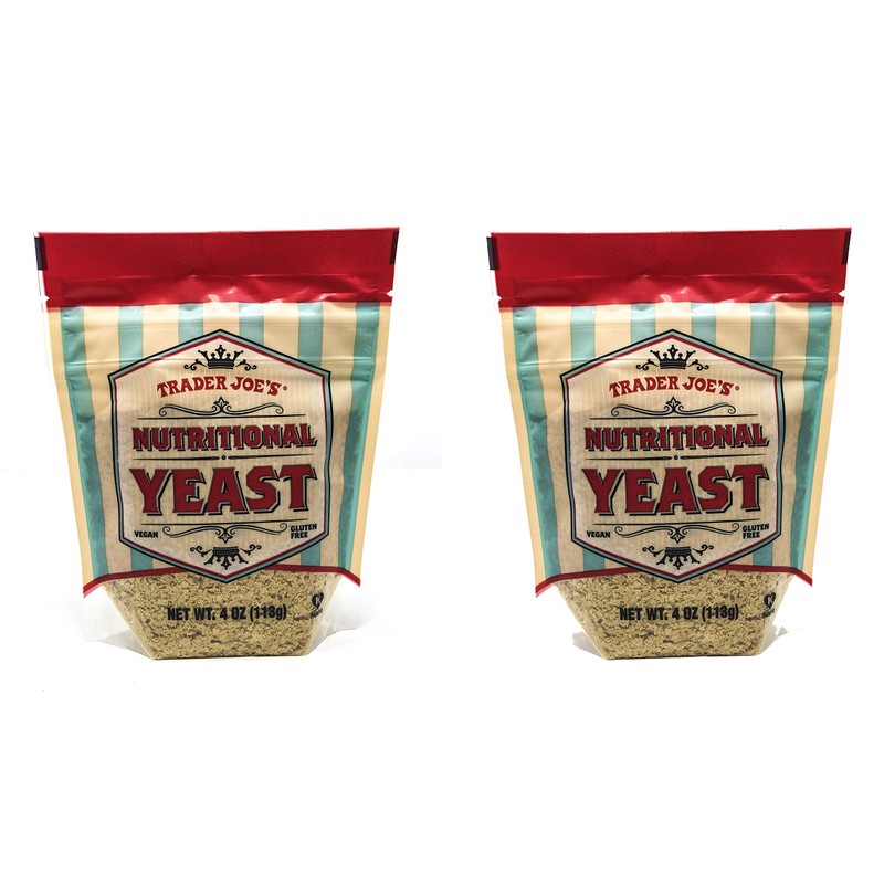 Trader Joe's Nutritional Yeast - Vegan, Gluten-free, 4 Ounce -