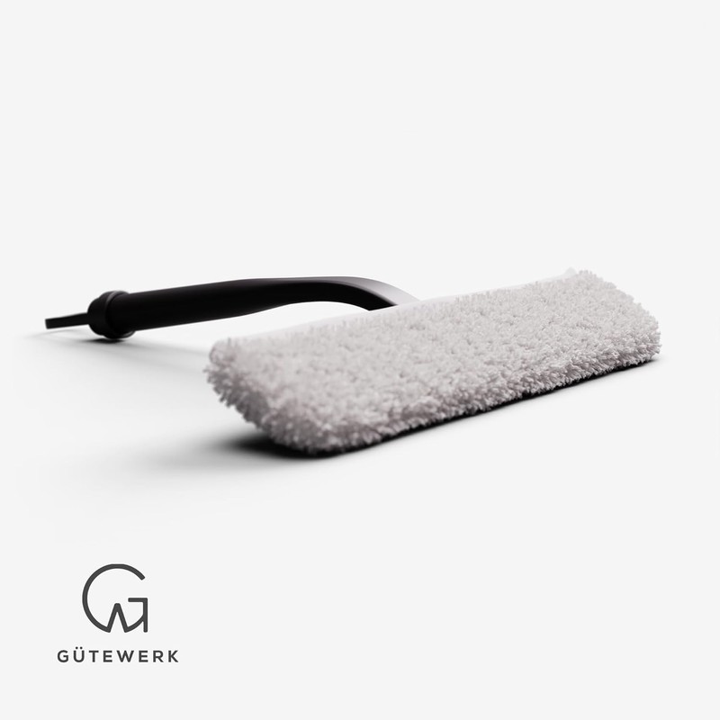 GÜTEWERK 2× Microfibre Cloths – Accessory for 11" Squeegee –
