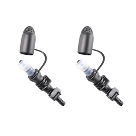 2 PCS Bite Valve,Leakproof Sport Water Bag Nozzle with ON-Off Switch & Cover for Most Hydration Pack Bladder