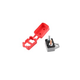 GLOSO E510 Single Mounting Bracket Stud Type 1 Auto Reset Circuit Breakers with Cover- 1 Pack (30A)