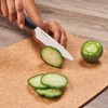 Kyocera Advanced Ceramic Revolution Series 4.5-inch Utility Knife, Black Handle,
