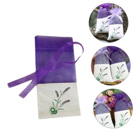 CAXUSD 12pcs Herbal Sachet Bag Scent Lavender Sachets Sachet Pouches for Lavender Clear Bags Gauze Sachet Bag Sachet Mesh Bags Sachet Empty Bag Empty Bag for Herb Cotton Purple