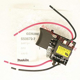 Maslin Switch for Makita 6261D 6271D 6281D 8271D 8281D 650663-8 6506638 650672-7 6506727 650601-0 6506010 6161DWE 6271DWE 6271DWE E E 6281 DWE - (colour: 6271DWE 6281DWE)