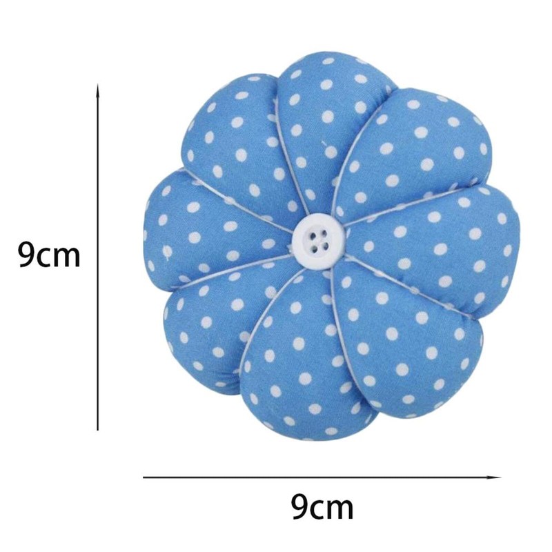Wrist Pin Cushion Wearable Pumpkin Shape Sewing Pin Cushion for