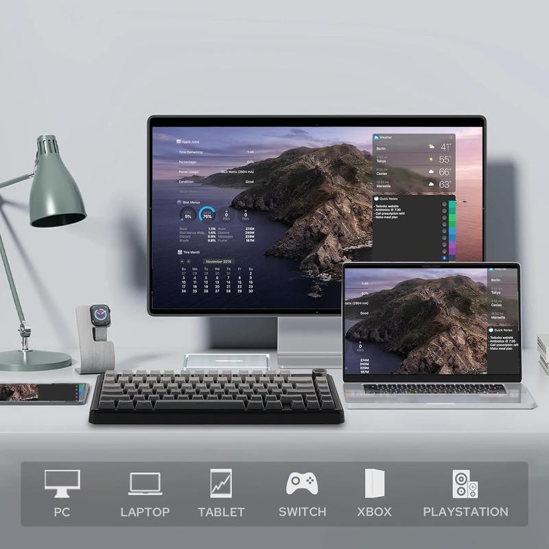 Aula F75 MAX Wireless Mechanical Keyboard 75% Layout Hot Swappable