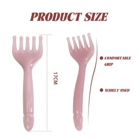 COYUN Gua Sha Comb, Gua Sha Comb Scalp Massage Brush Head Massager Five Claws Face Massager Multifunctional for Scalp Head Neck Lymphatic Massage Self Care Pack of 1