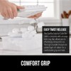 GORILLA GRIP BPA-Free Easy Release Ice Cube Tray for Freezer,