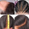 13x6 HD Lace Front Wigs Human hair Pre Plucked 180