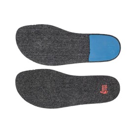 Sole Runner Insole Grey Vegan Extra Wide, gray