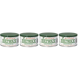 Briwax Darkbrown (Dark Brown) Furniture Wax, Cleans, Stains, and Polishes (Fоur Paсk)