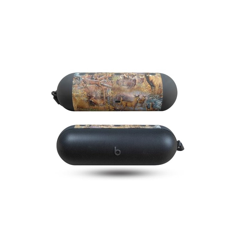 Glossy Glitter Speaker Skin Compatible with Beats Pill (2024) -