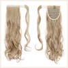 TESS Blonde Ponytail Extension, 40 cm, Light Ash Brown Mixed