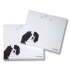 Cavalier King Charles Sticky Notes Notepad - Black/White - 100