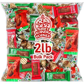 Christmas Chocolate Mix, 2lb Pack of Christmas Candy Individually Wrapped, Ultimate Christmas Treats for Spreading Cheer All Season Long, Perfect Bulk Christmas Candy for Holiday Chocolate Treats