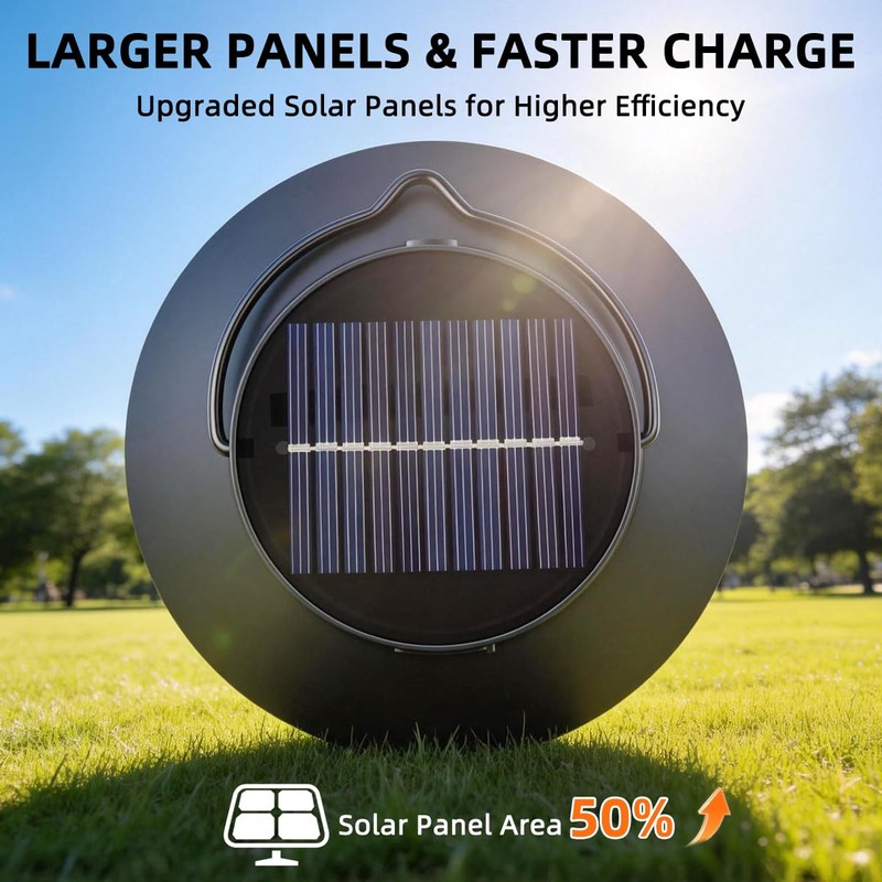 2026 Gen2 Flame Solar Lantern Outdoor Lights, 4Pack Hanging Lantern