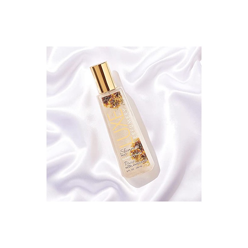 Luxe Perfumery Shimmer Body Mist, Sugared Orchid, 8.0 fl oz