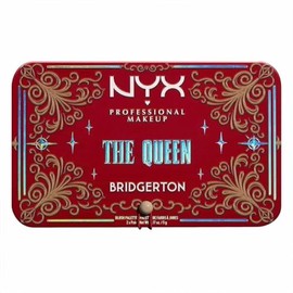 Nyx Professional Makeup, Bridgerton Paleta de Rubor, Tono: The Queen (rosa). Rubor en polvo. Fórmula vegana.