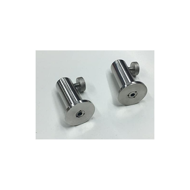 TMC 2 x Stainless Steel Stage Stands with screws for