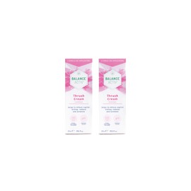 Balance Activ | Thrush Cream | Internal & External Use | Works Naturally | Relieves Thrush Symptoms & Prevents Recurrence | 5 Applicators (30ml) | Pack of 2…