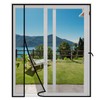 MAGZO Magnetic Screen Door, Fits 48'' x 80'' Door(Mesh Size