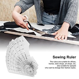 Reglas de Camiseta, 8 Piezas Guía de Regla para Alineación de Vinilo, Reglas de Herramienta de Costura Sublimación Centros para Niños, Jóvenes y Adult