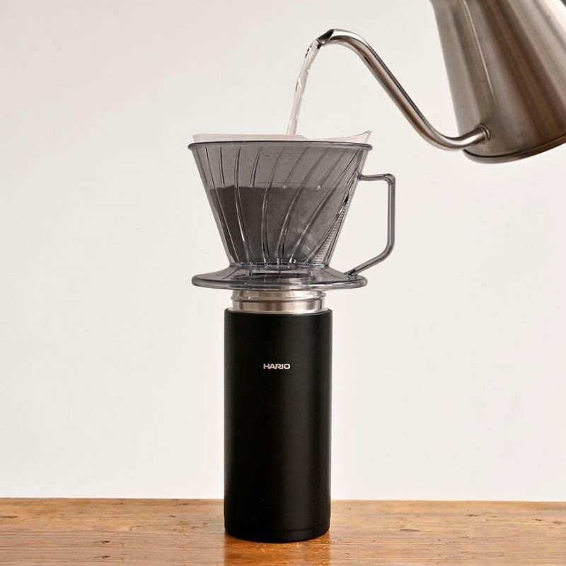 HARIO MA-432 Bestco Coffee Dripper with Memory 02, Clear Gray,