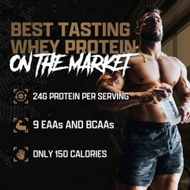Nutrex Research Chocolate Whey Protein Powder | 100% Whey Protein Supplement | Enhanced Muscle Builder & Recovery Protein with Digestive Enzymes for Men & Women - 25g Protein (Chocolate, 2 Pound)