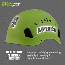 LOHASTAR Hard Hat Construction Safety Helmet ANSI/ISEA Z89.1 Cascos De construccion Vented ABS Work Hardhat for Men Women （Green ）