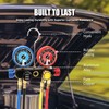 AURELIO TECH UPGRATED Version 4 Way A/C Manifold Gauge Set