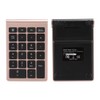 V BESTLIFE Teclado numérico, 22 Teclas 2.4G Mini Teclado ergonómico