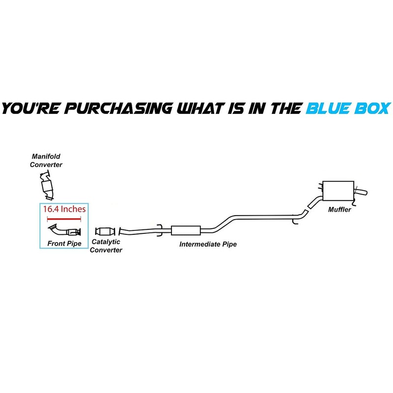 Exhaust Flex Pipe fits: 2008-2012 Honda Accord 2.4L automatic transmission