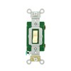 Leviton 30 Amp, 120/277 Volt, Toggle Single-Pole AC Quiet Switch,
