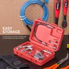 Tooluxe 61077L Multi-Function Grease Gun and Lubrication Accessory Kit